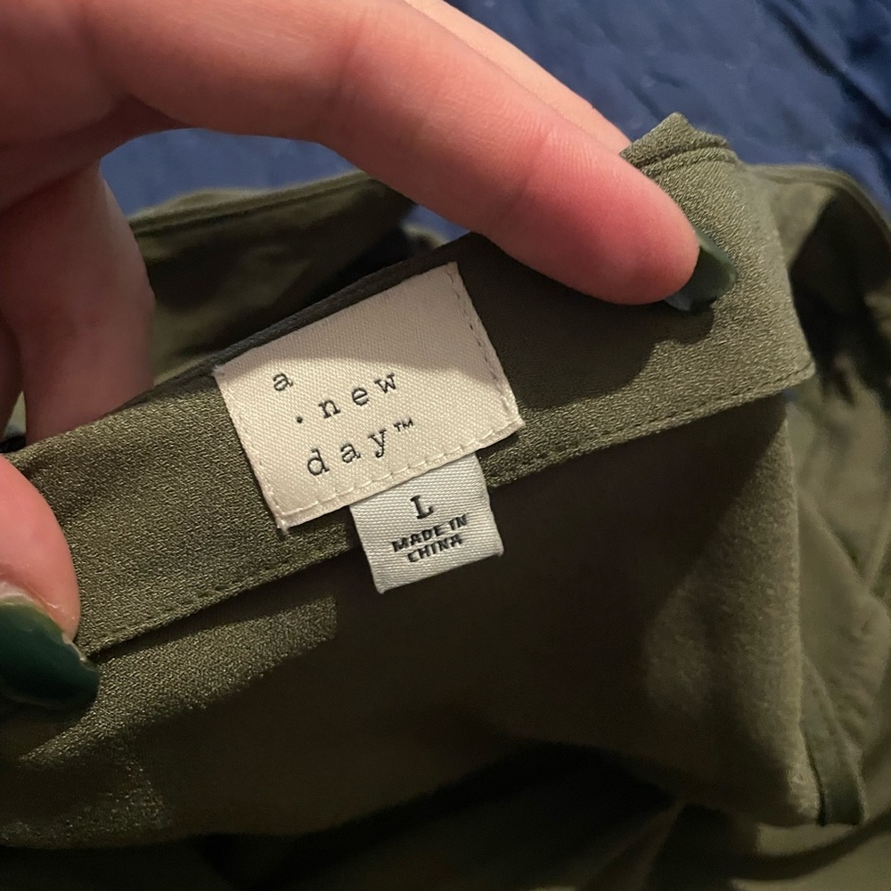 Army green jumper